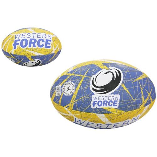Gilbert Western Force Rugby Steeden Rugby League Football Size 5!