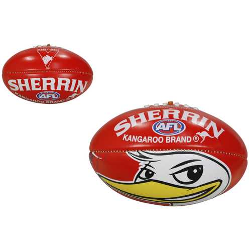 Sydney Swans AFL Steeden Sherrin Football Size 2!