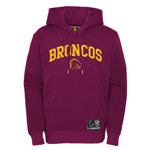 Brisbane Broncos NRL Outerstuff Collegiate Arch Hoody Size S-5XL! W2