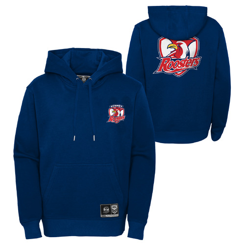 Sydney Roosters NRL 2022 Outerstuff Dual Logo Hoody Size S-5XL!