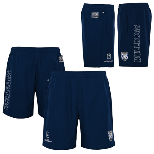 Canterbury Bulldogs NRL 2021 Outerstuff Sport Shorts Size S-5XL!