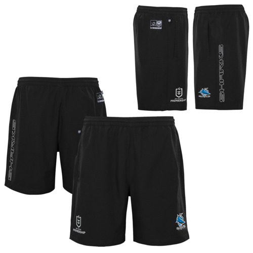 Cronulla Sharks NRL Outerstuff Sport Shorts Size S-5XL! T1