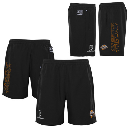 Wests Tigers NRL 2021 Outerstuff Sport Shorts Size S-5XL!