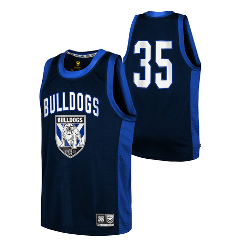 Canterbury Bulldogs NRL 2023 Outerstuff Mesh Singlet Size S-2XL!