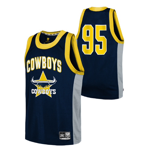 North Qld Cowboys NRL Outerstuff Mesh Singlet Size S-2XL! S3