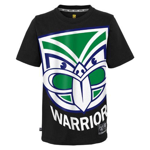 New Zealand Warriors NRL 2023 Outerstuff Logo Shirt Size S-2XL!