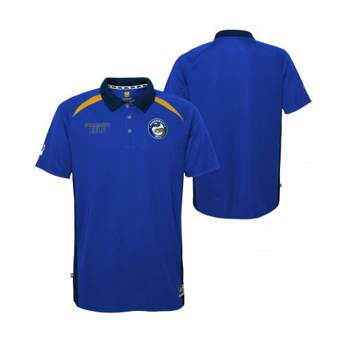 Parramatta Eels NRL 2023 Outerstuff Performance Polo Shirt Size S-2XL!