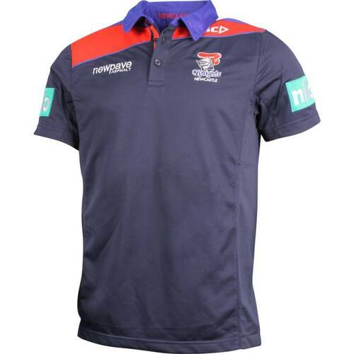Newcastle Knights NRL ISC Players Polo Shirt Size SMALL ONLY! BNWT's! 5