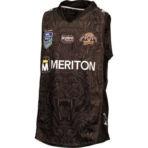 Wests Tigers NRL Dick Smith Auckland Nines Black Jersey Kids 14 ONLY! 5