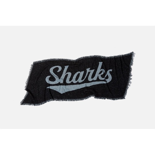 Cronulla Sharks 2021 NRL Cotton On Scarf Fashion Wrap Throw Rug!