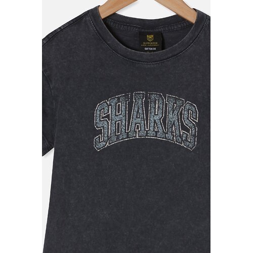 Cronulla Sharks NRL 2021 Cotton On Collegiate T Shirt Kids Sizes 1yrs-10yrs!