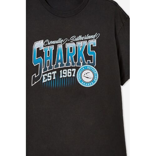 Cronulla Sharks NRL 2022 Cotton On Souvenir Tee T Shirt S-2XL!