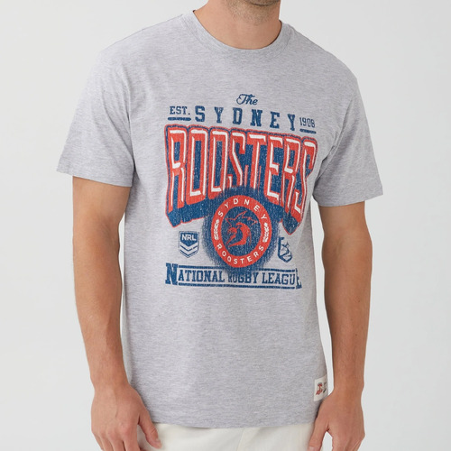 Sydney Roosters NRL 2022 Cotton On Vintage Tee T Shirt S-2XL!
