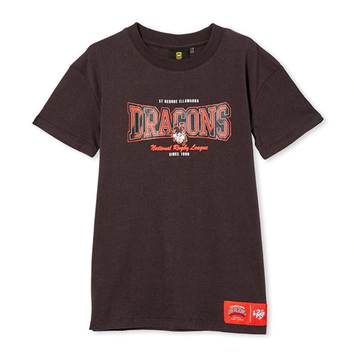 St George Ill Dragons NRL 2022 Cotton On Spray Print Tee T Shirt S-2XL!