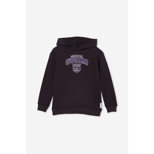 Melbourne Storm NRL 2023 Fleece Hoody Kids Sizes 3yrs-12yrs!