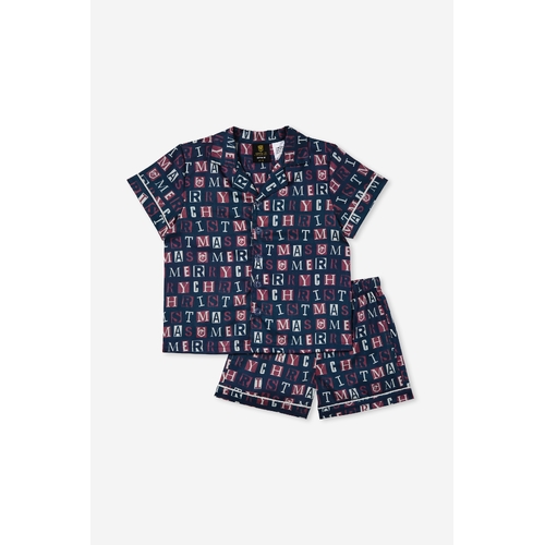 Manly Sea Eagles NRL Christmas Family Pyjamas Adult XS-3XL 