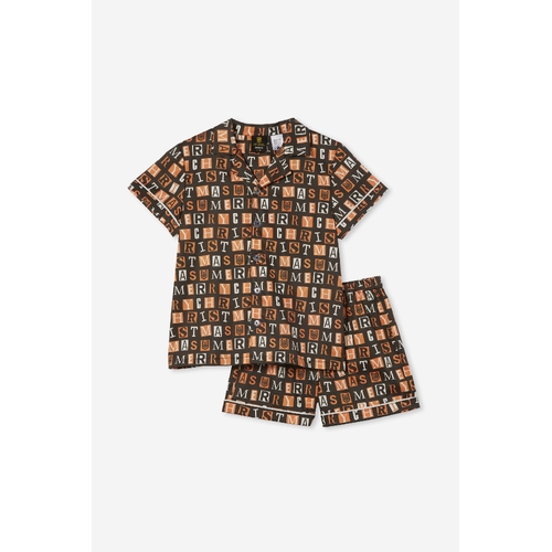 Wests Tigers NRL Christmas Family Pyjamas Adult XS-3XL