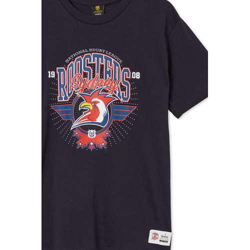 Sydney Roosters NRL 2023 Adults Starburst T Shirt S-3XL! 