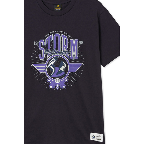 Melbourne Storm NRL 2023 Adults Starburst T Shirt S-3XL! 