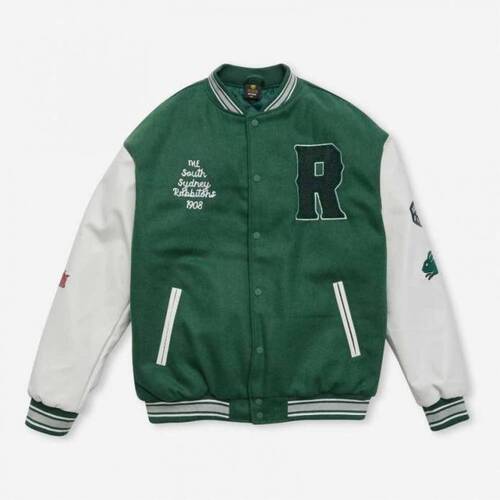 South Sydney Rabbitohs 2023 NRL Varsity Jacket Size M-2XL!