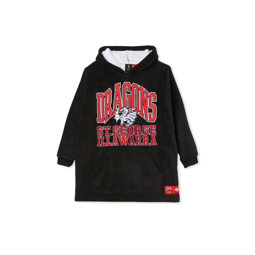 St George Illawarra Dragons NRL 2023 Kids Snugget Hoody Hoodie!