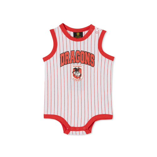 St George Dragons NRL Hanson Baby Romper Suit Toddlers 6mnths-18months!