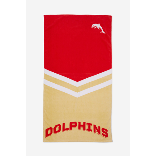 Dolphins NRL Jersey Beach Towel!