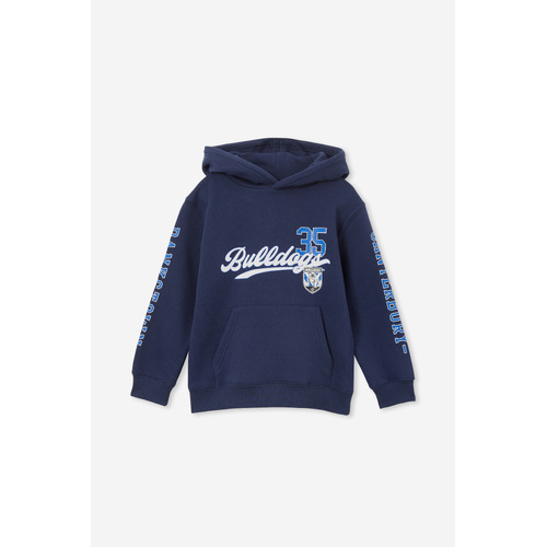 Canterbury Bulldogs NRL 2024 Sleeve Print Hoody Kids Sizes 6-14!