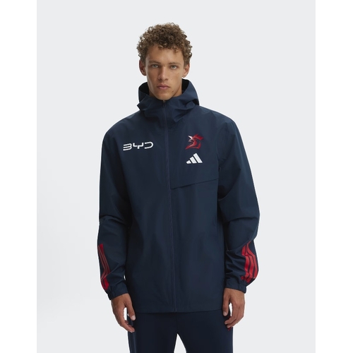 Sydney Roosters NRL 2026 Adidas Waterproof Jacket Sizes S-3XL! 