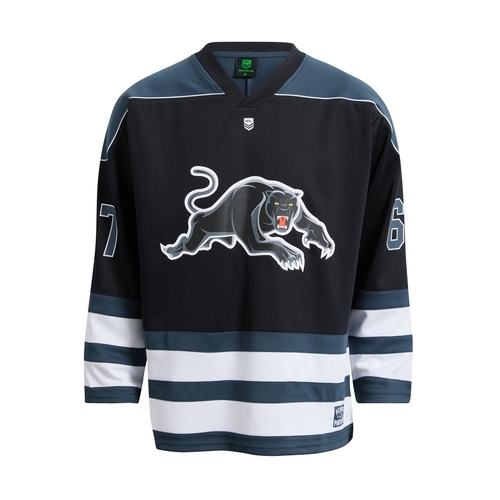 Penrith Panthers NRL Long Sleeve Hockey Jersey S-5XL!