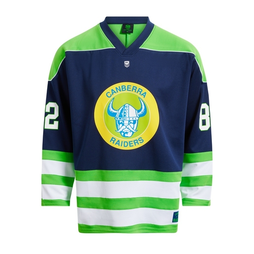 Canberra Raiders NRL Long Sleeve Hockey Jersey Sizes XS-5XL!
