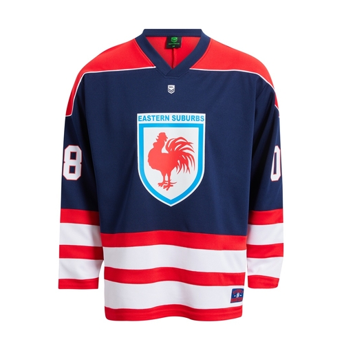 Sydney Roosters NRL Long Sleeve Hockey Jersey S-5XL!