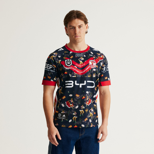 Sydney Roosters NRL 2026 Adidas Indigenous Jersey Sizes S-3XL!