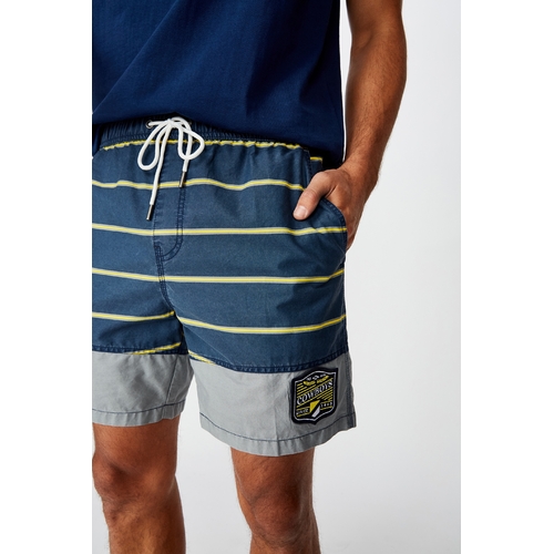 North Queensland Cowboys NRL 2021 Cotton On Striped Board Shorts Sizes S-2XL!