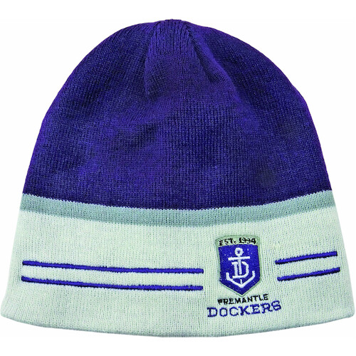 Fremantle Dockers AFL Switch Reverse Beanie! BNWT's!