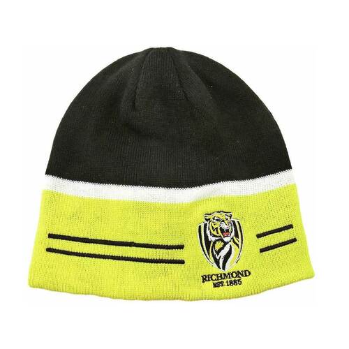 Richmond Tigers AFL Switch Reverse Beanie! BNWT's!