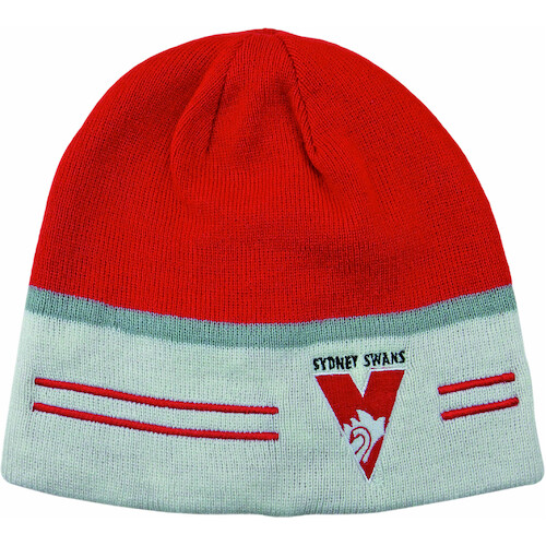 Sydney Swans AFL Switch Reverse Beanie! BNWT's!