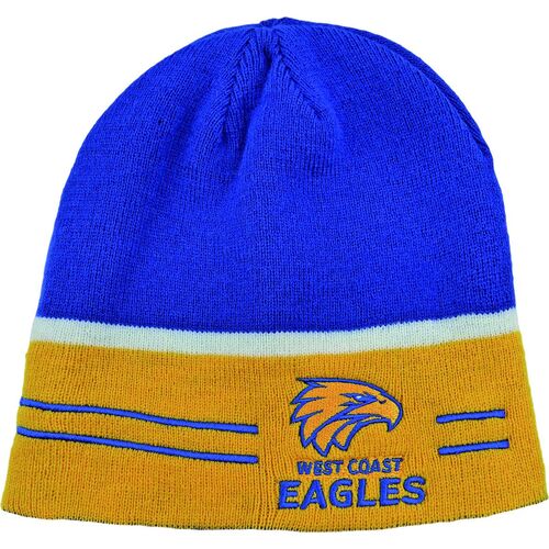 West Coast Eagles AFL Switch Reverse Beanie! BNWT's!