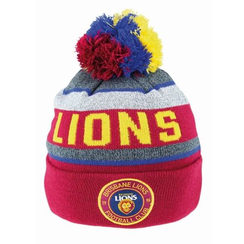 Brisbane Lions AFL Tundra Beanie! BNWT's!
