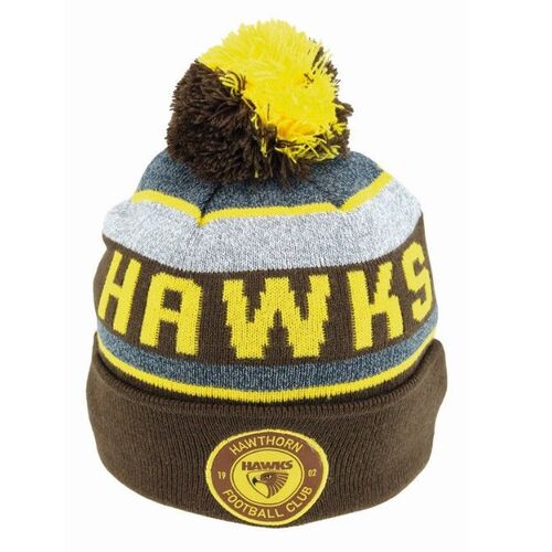 Hawthorn Hawks AFL Tundra Beanie! BNWT's!