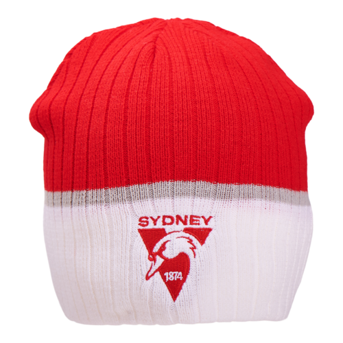 Sydney Swans AFL Burley Sekem Boundary Rib Beanie! BNWT's!