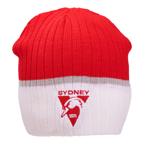 Sydney Swans AFL Burley Sekem Boundary Rib Beanie! BNWT's!