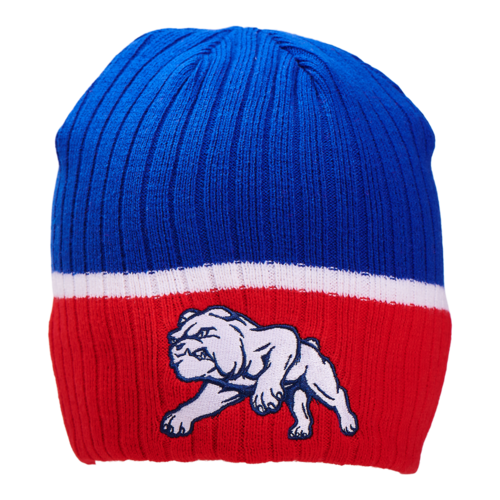 Western Bulldogs AFL Burley Sekem Boundary Rib Beanie! BNWT's!