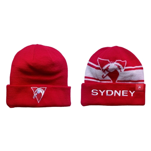 Sydney Swans AFL Burley Sekem Transform Beanie BNWT's!