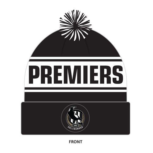 Collingwood Magpies AFL Premiers 2023 Bar Beanie! BNWT's! In Stock
