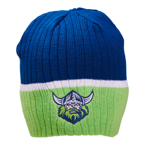 Canberra Raiders NRL Burley Sekem Boundary Rib Beanie! BNWT's!