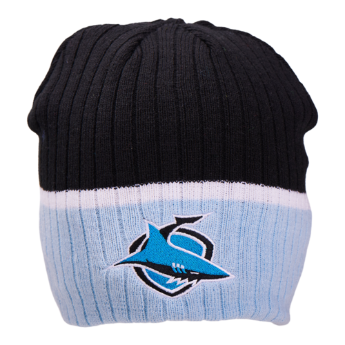 Cronulla Sharks NRL Burley Sekem Boundary Rib Beanie! BNWT's!