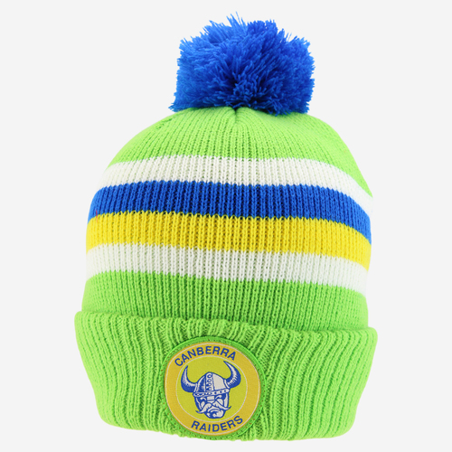 Canberra Raiders NRL Burley Sekem Retro Beanie! BNWT's