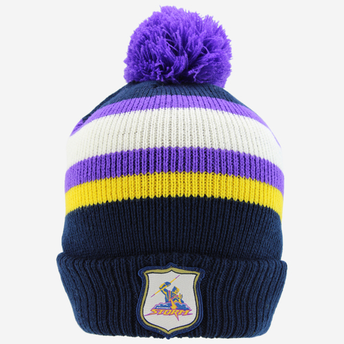 Melbourne Storm NRL Burley Sekem Retro Beanie! BNWT's