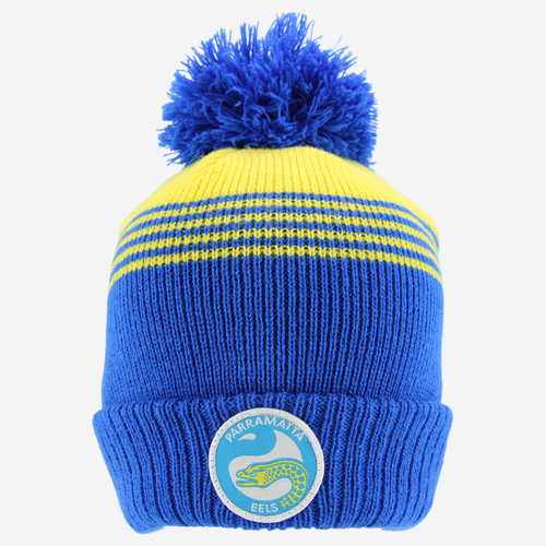 Parramatta Eels NRL Burley Sekem Retro Beanie! BNWT's